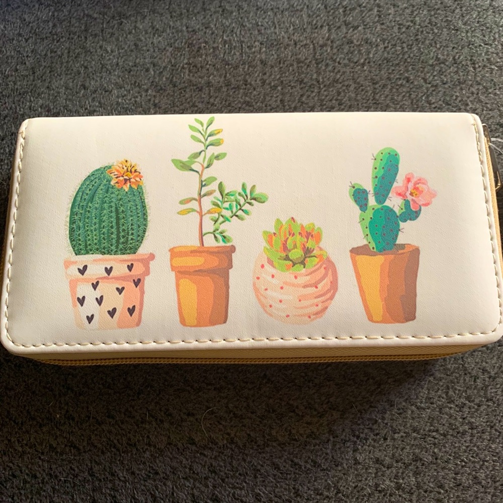 Cactus Wallet (Brand New)